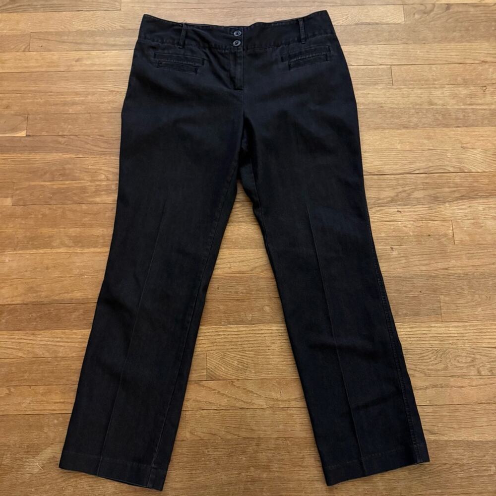 Cato black high-rise straight leg casual pants size 16
b61